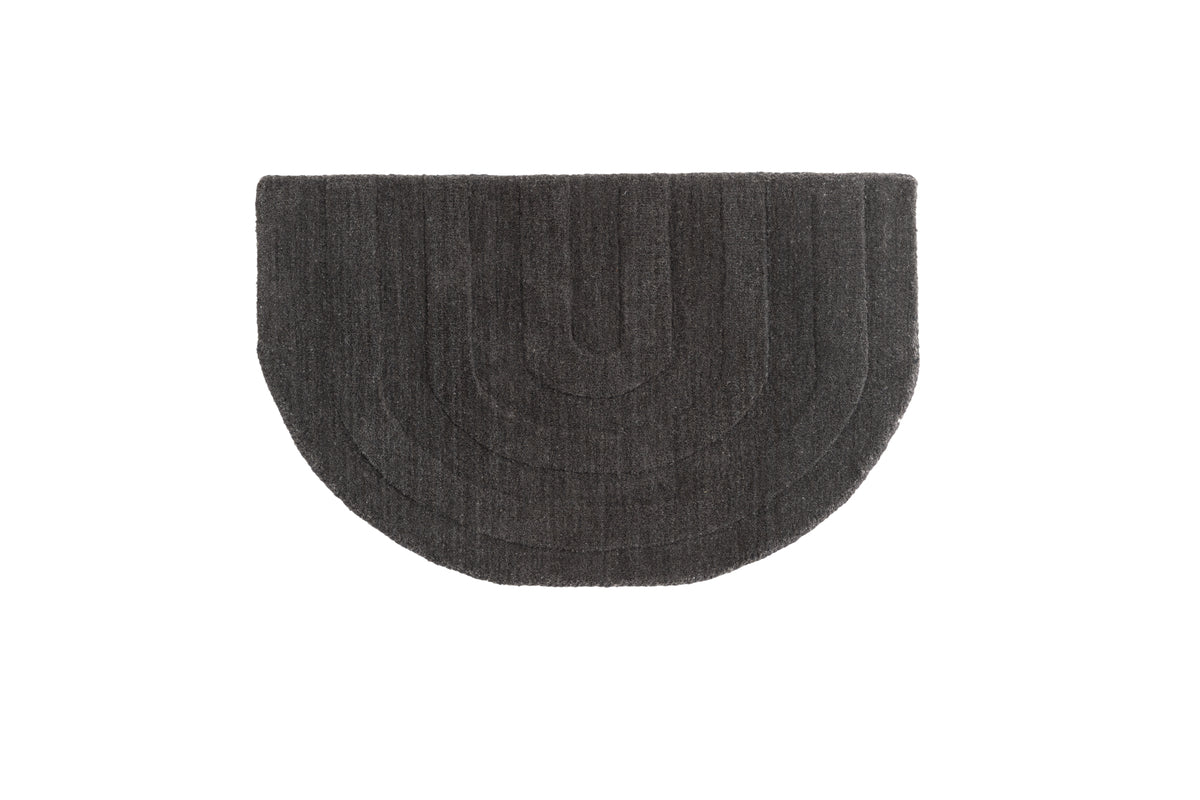 Nora Dørmåtte 80 x 50 Sort