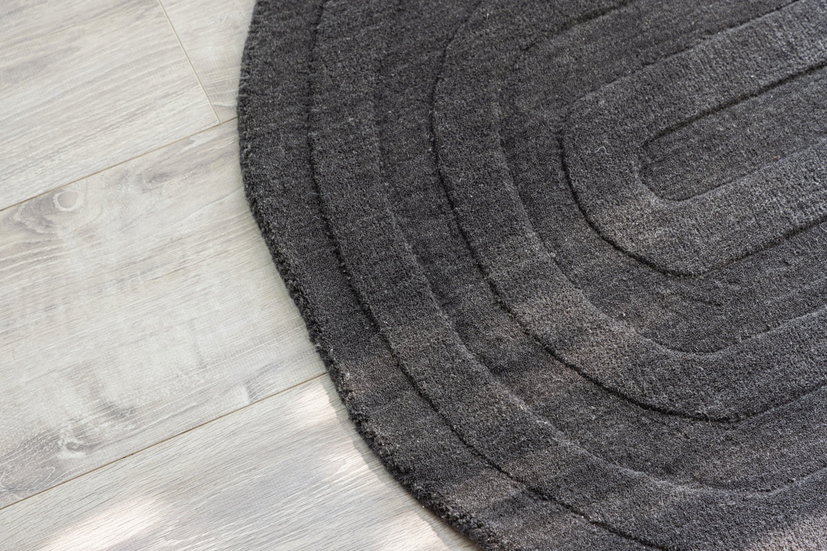 Nora Dørmåtte 80 x 50 Sort