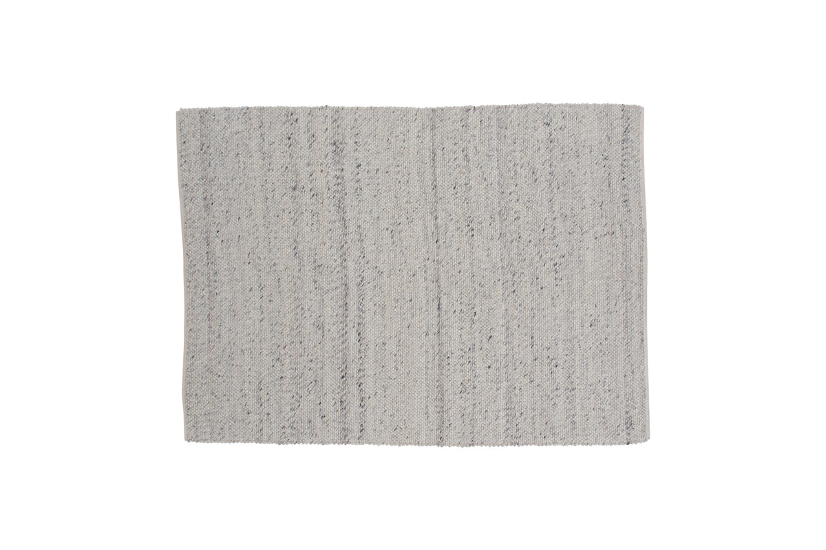 Ganga gulvtæppe - 300 × 200 cm - hvid - billede 1