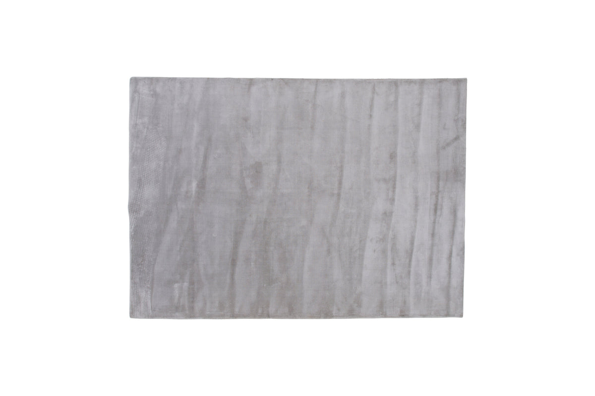 Indra gulvtæppe - 240 × 170 cm - sølv - billede 1
