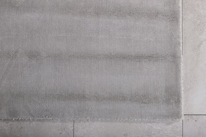 Indra gulvtæppe - 300 × 200 cm - grå, sølv - billede 7