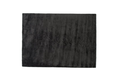 Indra gulvtæppe - 350 × 250 cm - mørkegrå - billede 1