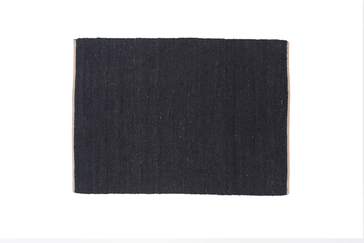 Kali gulvtæppe - 240 × 170 cm - sort - billede 1