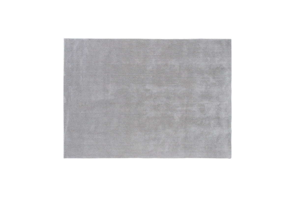 Undra gulvtæppe - 240 × 170 cm - sølv - billede 1