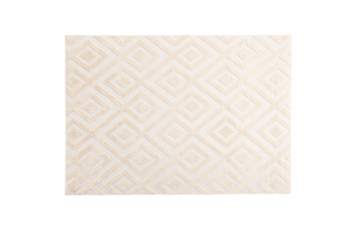 Pia gulvtæppe - 290 × 200 cm - beige - billede 1