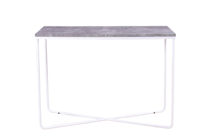 Palace sidebord - 110 × 30 cm - hvid, mørkegrå, grå - billede 1