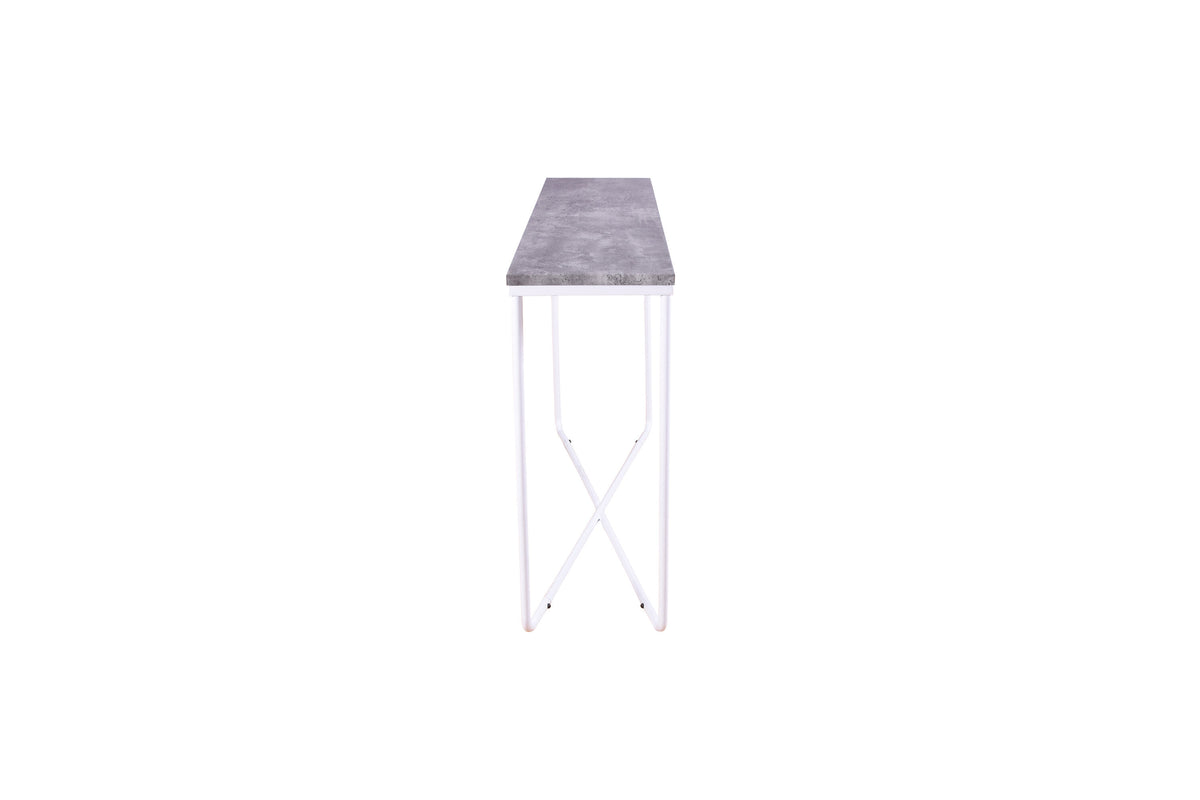 Palace sidebord - 110 × 30 cm - hvid, mørkegrå, grå - billede 2