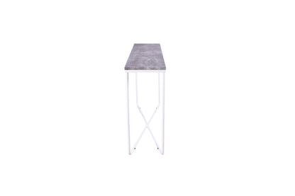 Palace sidebord - 110 × 30 cm - hvid, mørkegrå, grå - billede 2