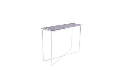 Palace sidebord - 110 × 30 cm - hvid, mørkegrå, grå - billede 3