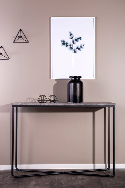 Palace sidebord - 110 × 30 cm - sort, mørkegrå, grå - billede 4