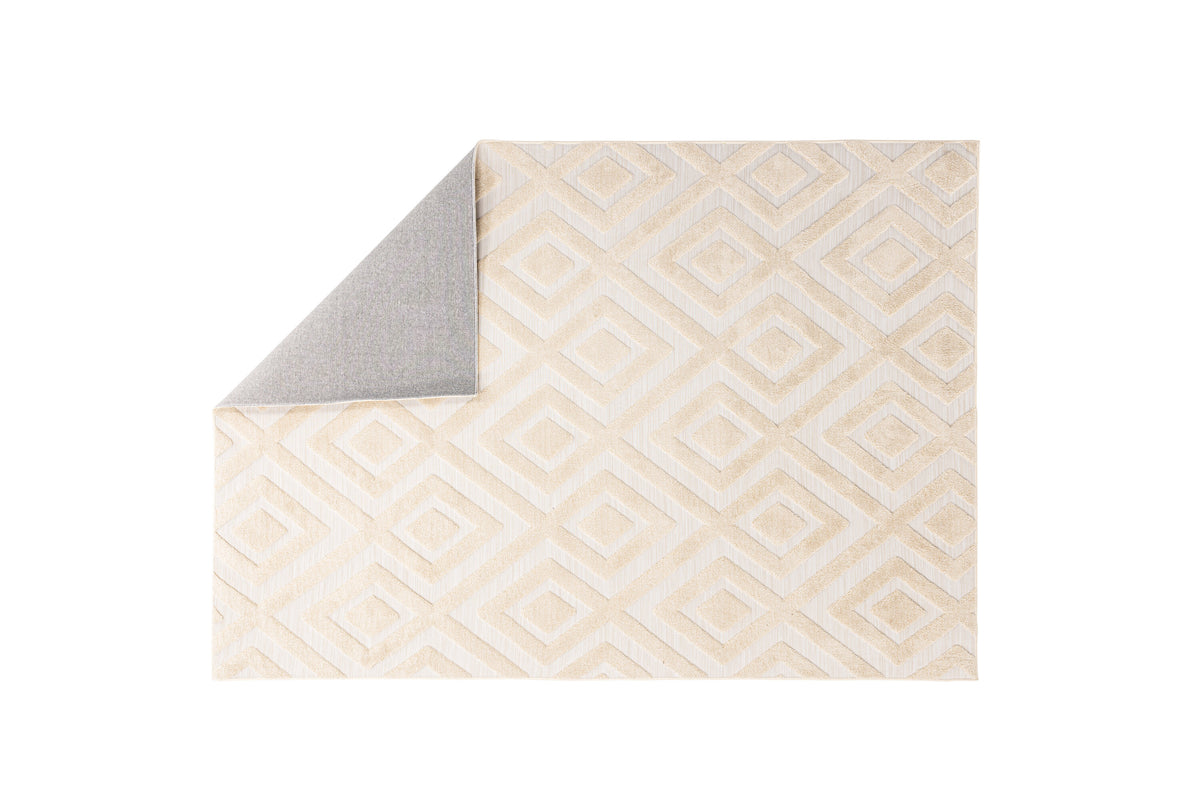 Pia gulvtæppe - 230 × 160 cm - beige - billede 2