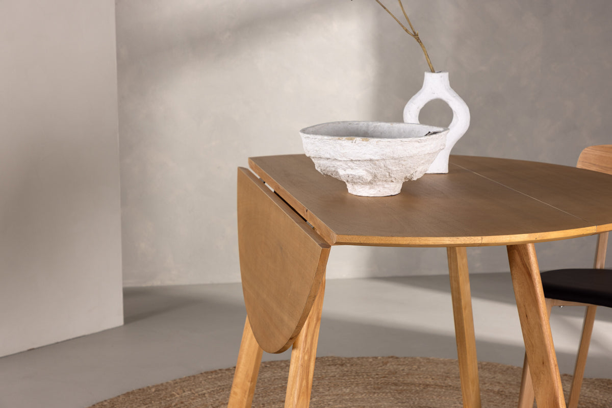 Yakidon rundt spisebord - Ø120 cm - brun - billede 14