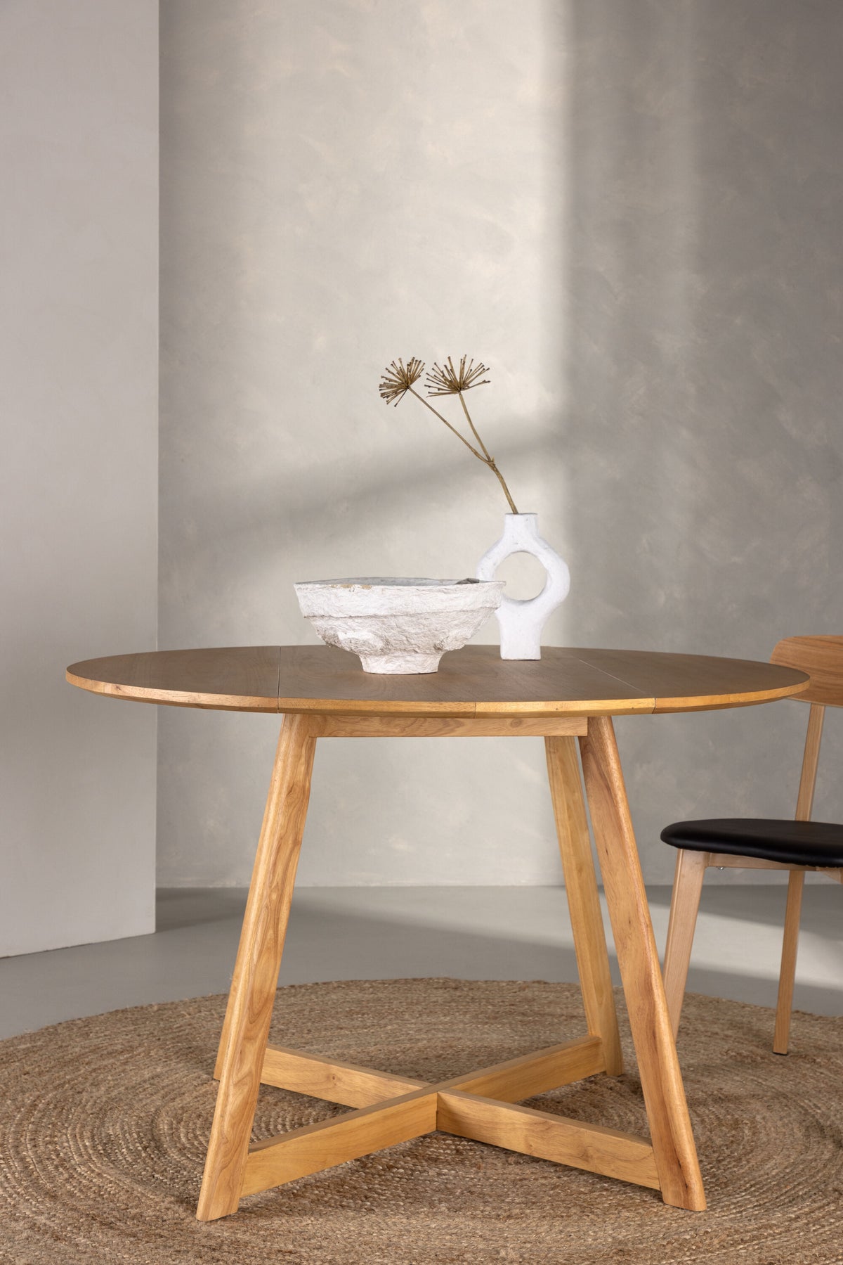 Yakidon rundt spisebord - Ø120 cm - brun - billede 21