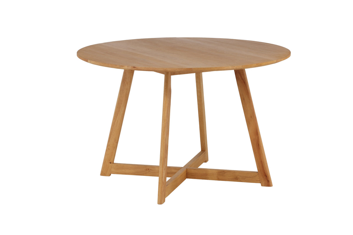 Yakidon rundt spisebord - Ø120 cm - brun - billede 9