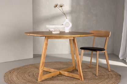 Yakidon rundt spisebord - Ø120 cm - brun - billede 16
