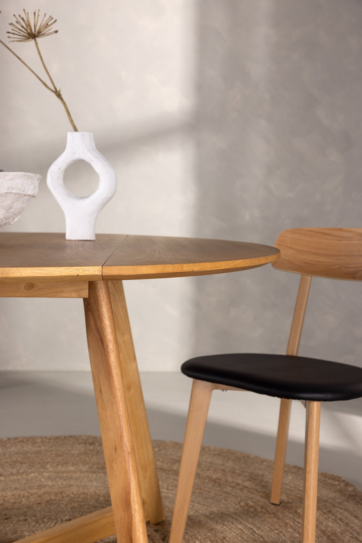 Yakidon rundt spisebord - Ø120 cm - brun - billede 24