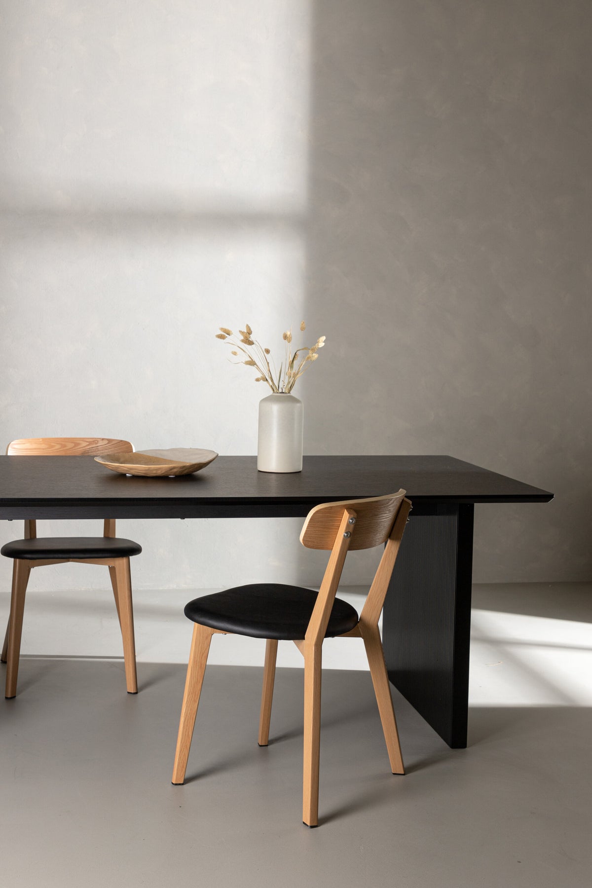 Vail spisebord - 200 × 100 cm - sort - billede 19