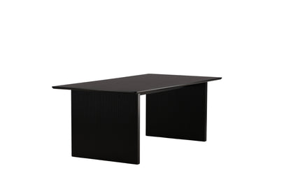 Vail spisebord - 200 × 100 cm - sort - billede 9