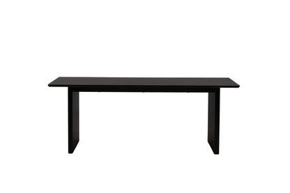 Vail spisebord - 200 × 100 cm - sort - billede 11