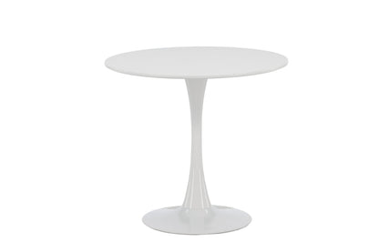 Hamden rundt spisebord - Ø80 cm - hvid, lysegrå - billede 1