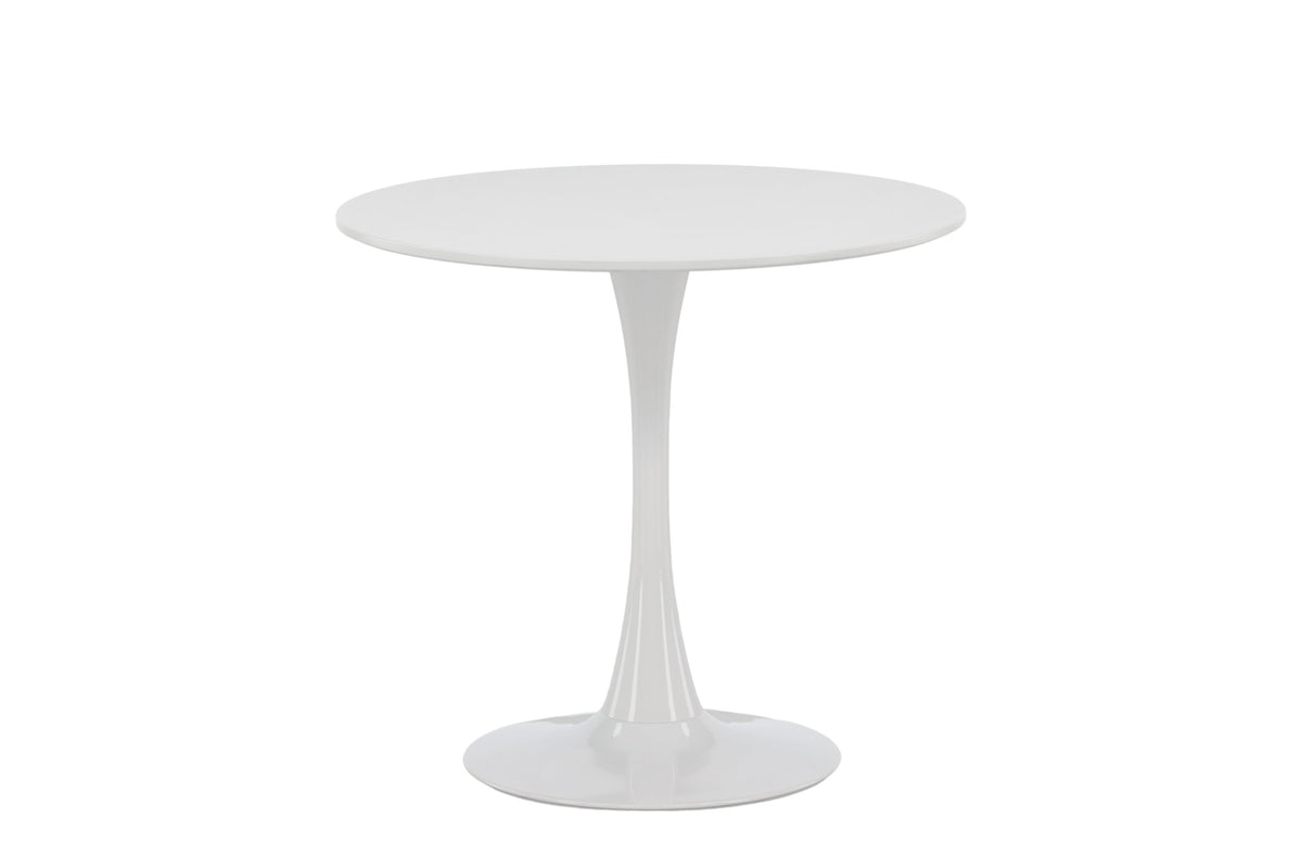 Hamden rundt spisebord - Ø80 cm - hvid, lysegrå - billede 4