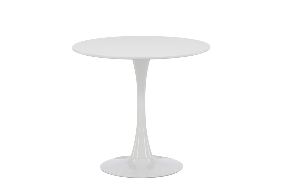 Hamden rundt spisebord - Ø80 cm - hvid, lysegrå - billede 5