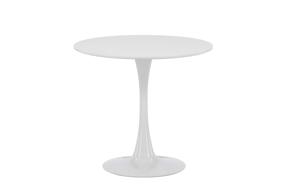 Hamden rundt spisebord - Ø80 cm - hvid, lysegrå - billede 8