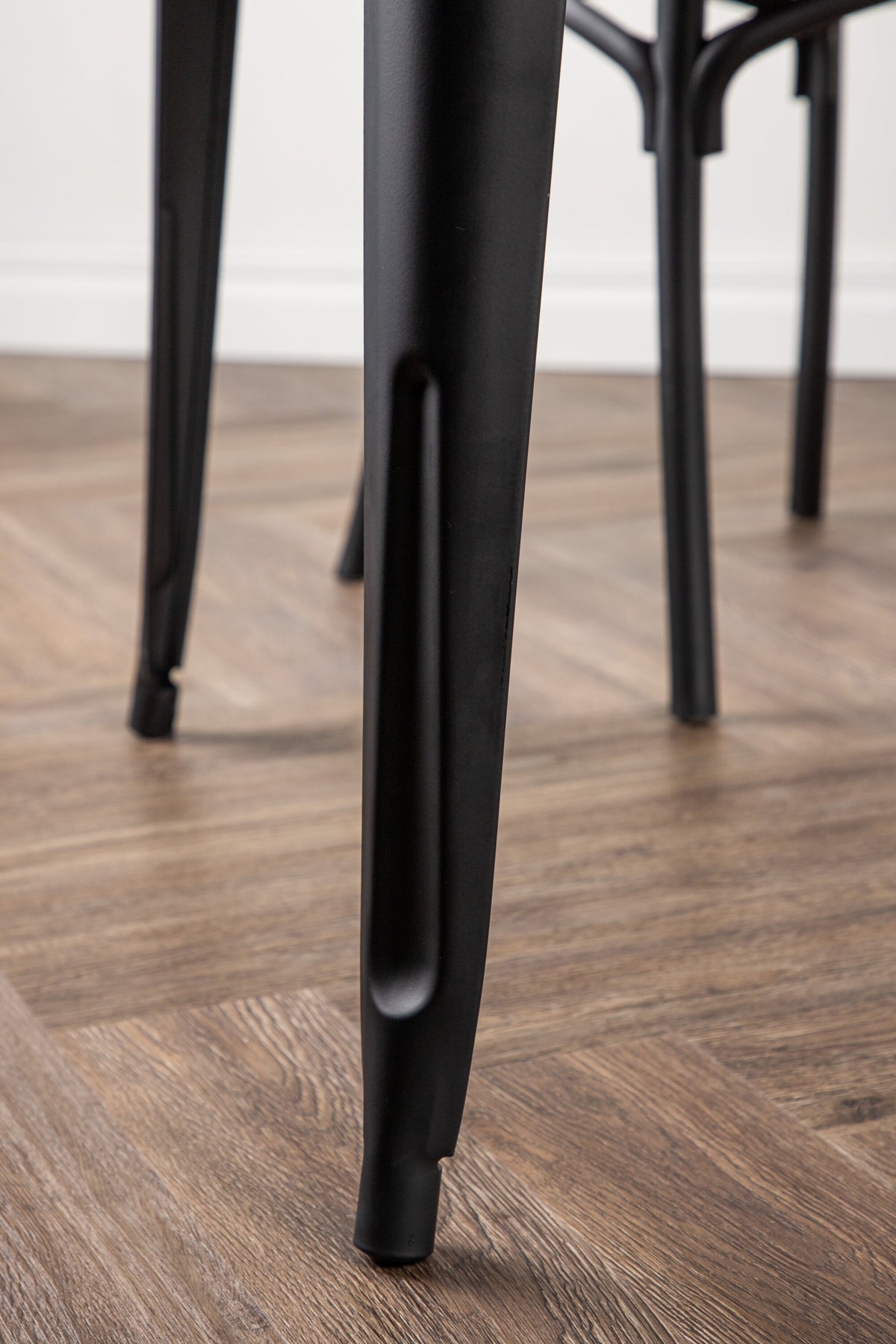 Tempe spisebord - 140 × 80 cm - valnøddefarvet, sort - billede 20