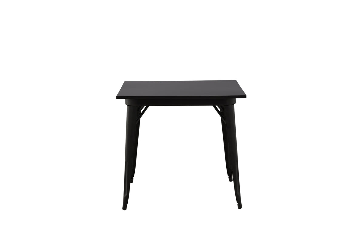 Tempe spisebord - 80 × 80 cm - sort - billede 5