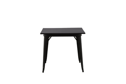 Tempe spisebord - 80 × 80 cm - sort - billede 5