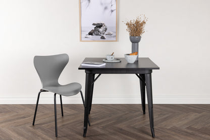 Tempe spisebord - 80 × 80 cm - sort - billede 14