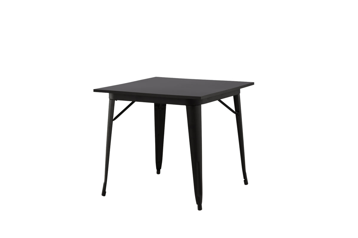 Tempe spisebord - 80 × 80 cm - sort - billede 6