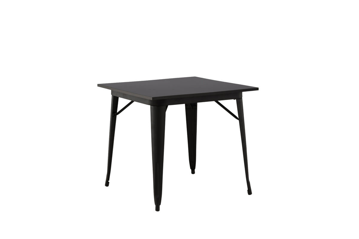 Tempe spisebord - 80 × 80 cm - sort - billede 7