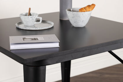 Tempe spisebord - 80 × 80 cm - sort - billede 15