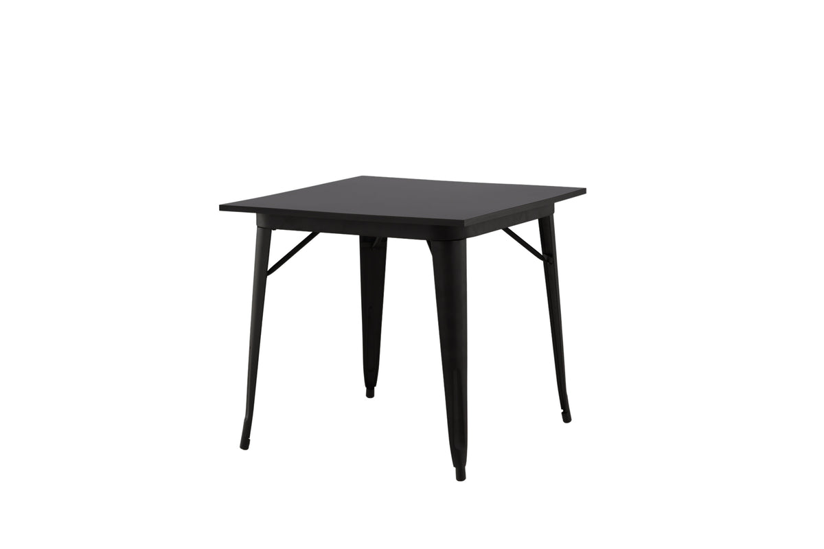 Tempe spisebord - 80 × 80 cm - sort - billede 9