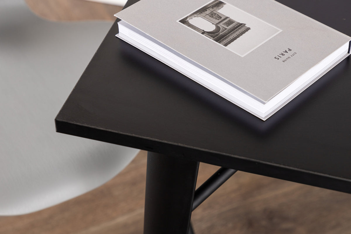 Tempe spisebord - 80 × 80 cm - sort - billede 16