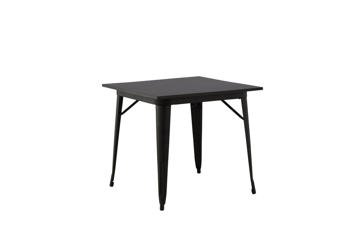 Tempe spisebord - 80 × 80 cm - sort - billede 10