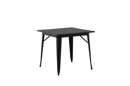Tempe spisebord - 80 × 80 cm - sort - billede 10