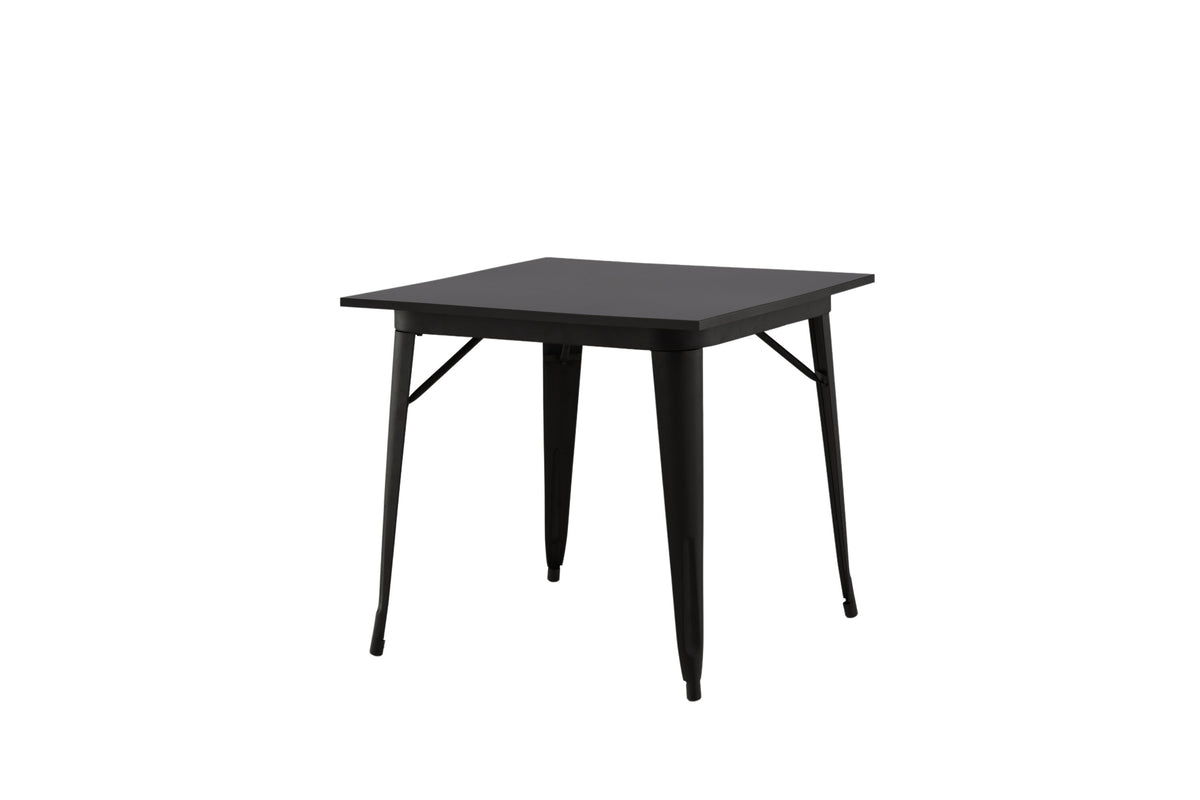 Tempe spisebord - 80 × 80 cm - sort - billede 12