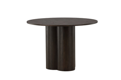Olivia rundt spisebord - Ø110 cm - mokka - billede 10
