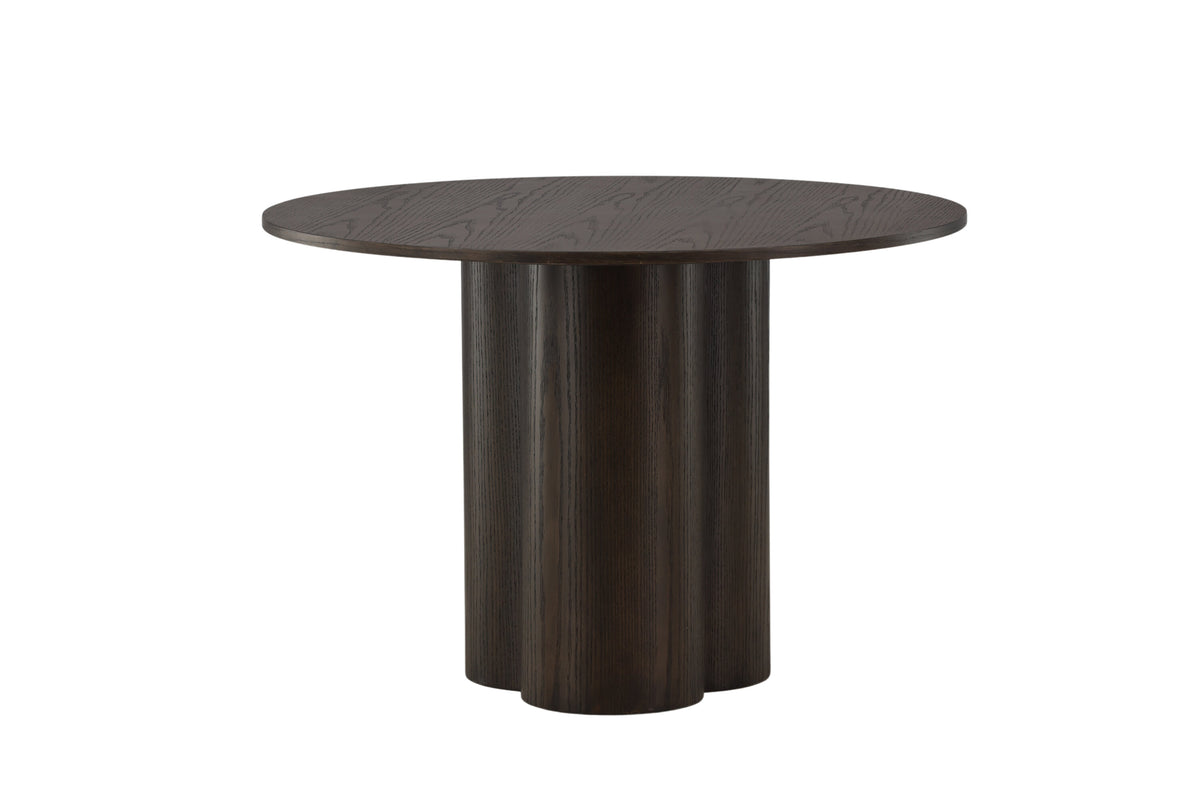 Olivia rundt spisebord - Ø110 cm - mokka - billede 11