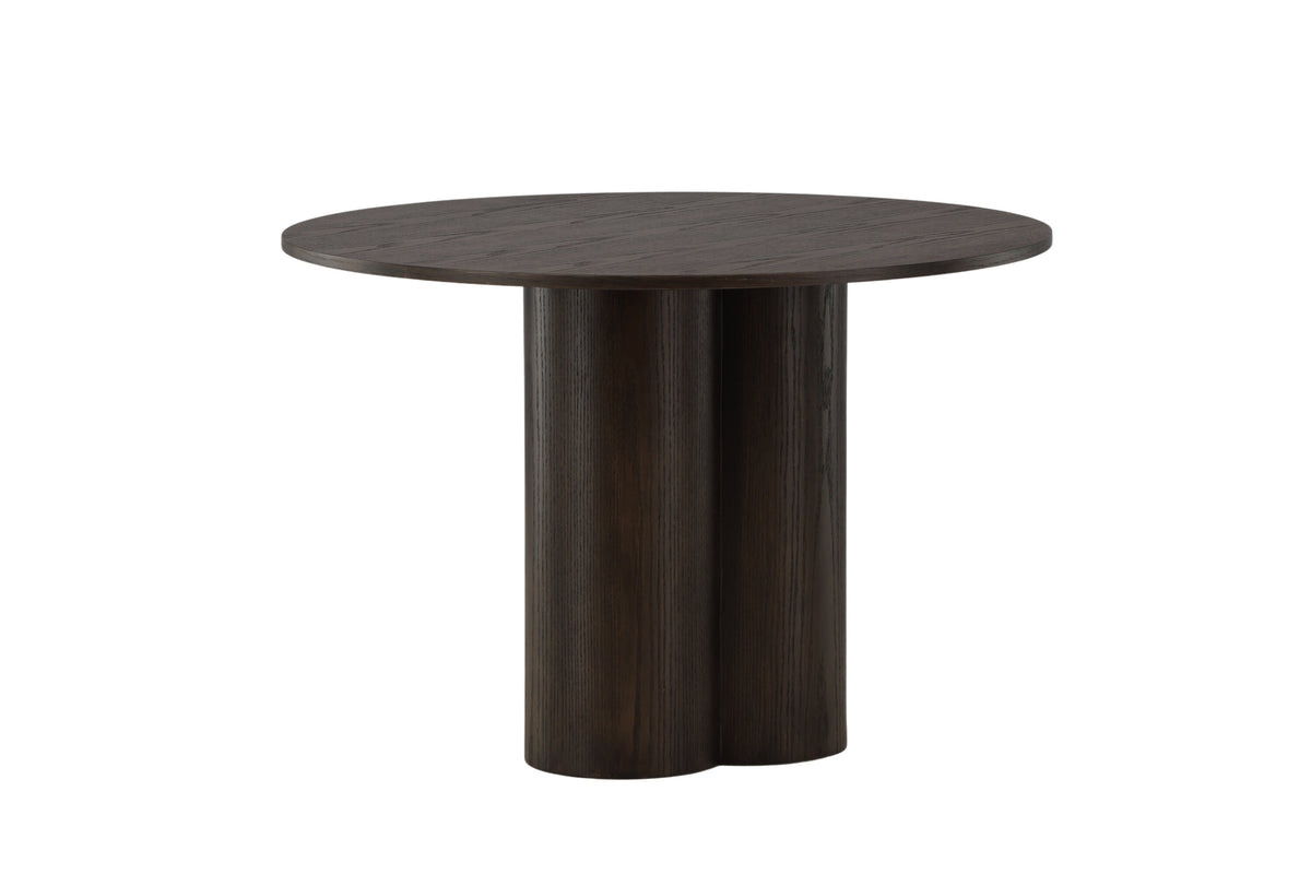 Olivia rundt spisebord - Ø110 cm - mokka - billede 12