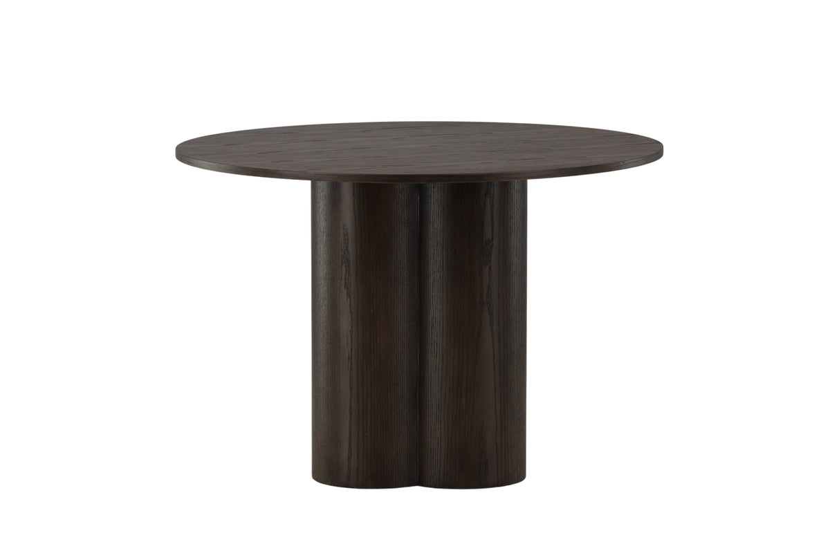 Olivia rundt spisebord - Ø110 cm - mokka - billede 1