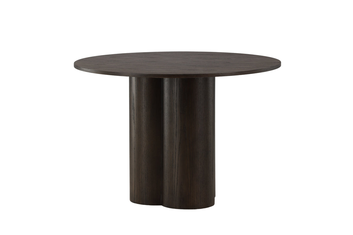 Olivia rundt spisebord - Ø110 cm - mokka - billede 2