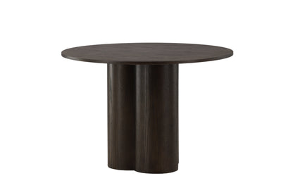 Olivia rundt spisebord - Ø110 cm - mokka - billede 2