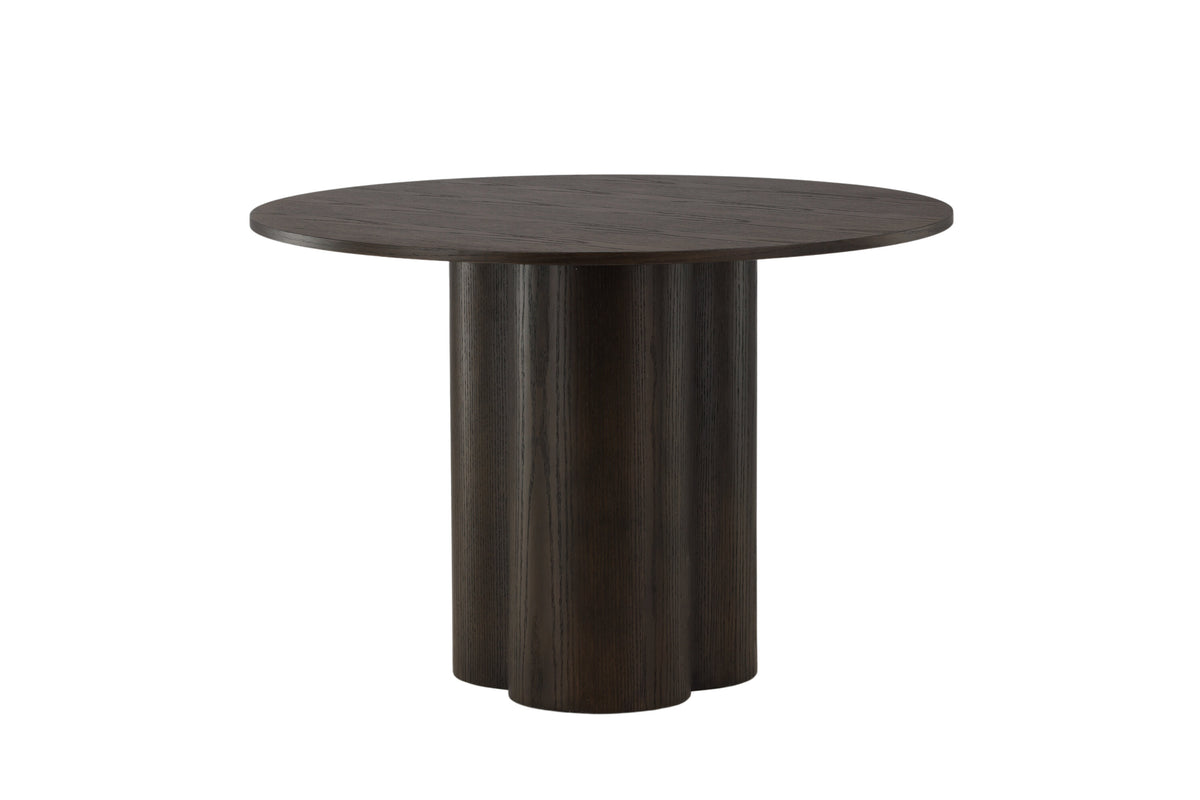 Olivia rundt spisebord - Ø110 cm - mokka - billede 3