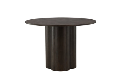 Olivia rundt spisebord - Ø110 cm - mokka - billede 3