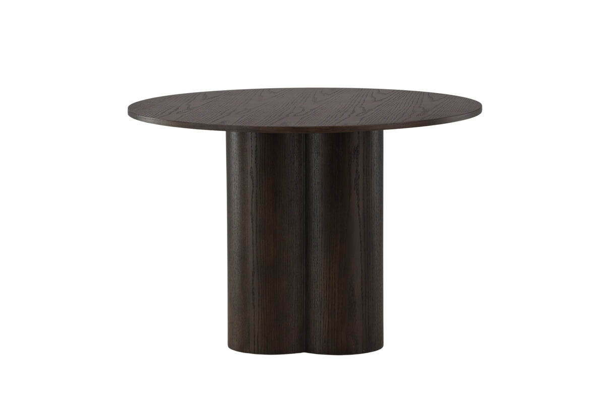 Olivia rundt spisebord - Ø110 cm - mokka - billede 5