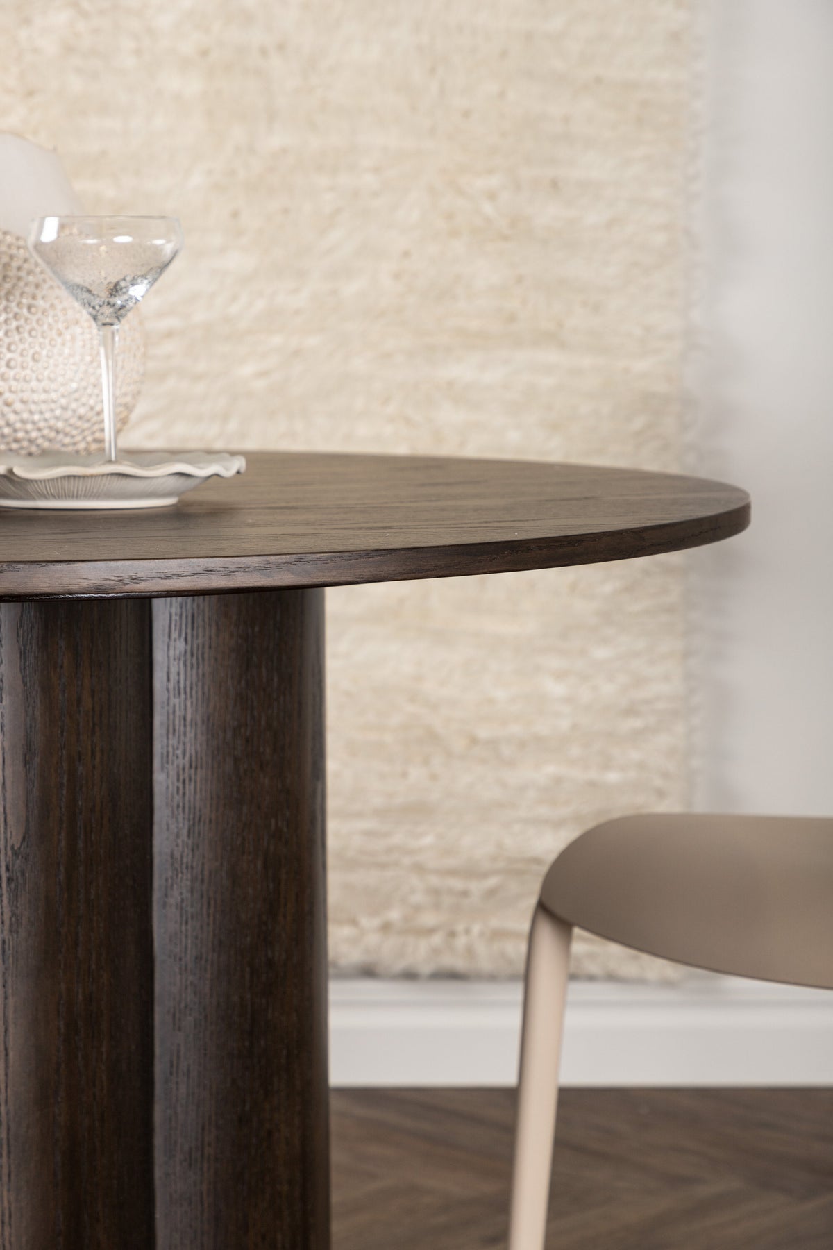 Olivia rundt spisebord - Ø110 cm - mokka - billede 20