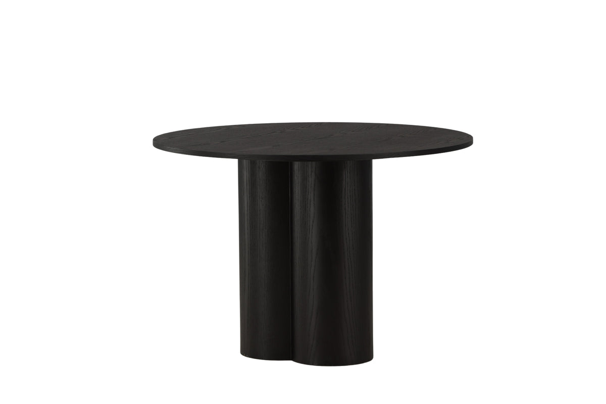 Olivia rundt spisebord - Ø110 cm - sort - billede 1